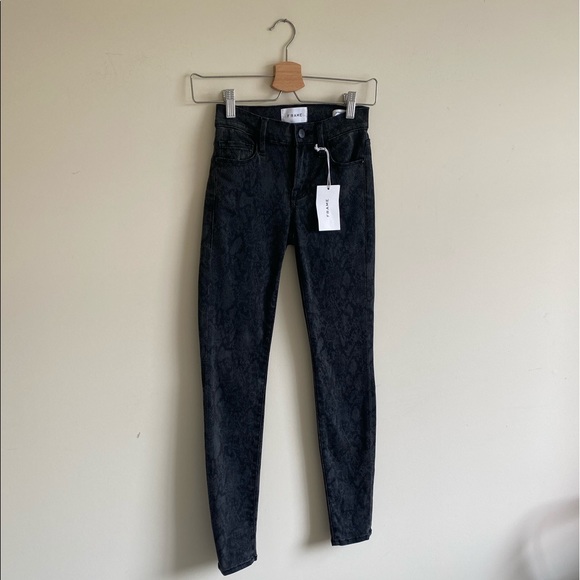 Frame Le Skinny de Jeanne Jeans Black - Picture 3 of 11